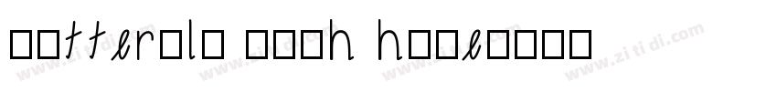 butterfly fish home字体转换